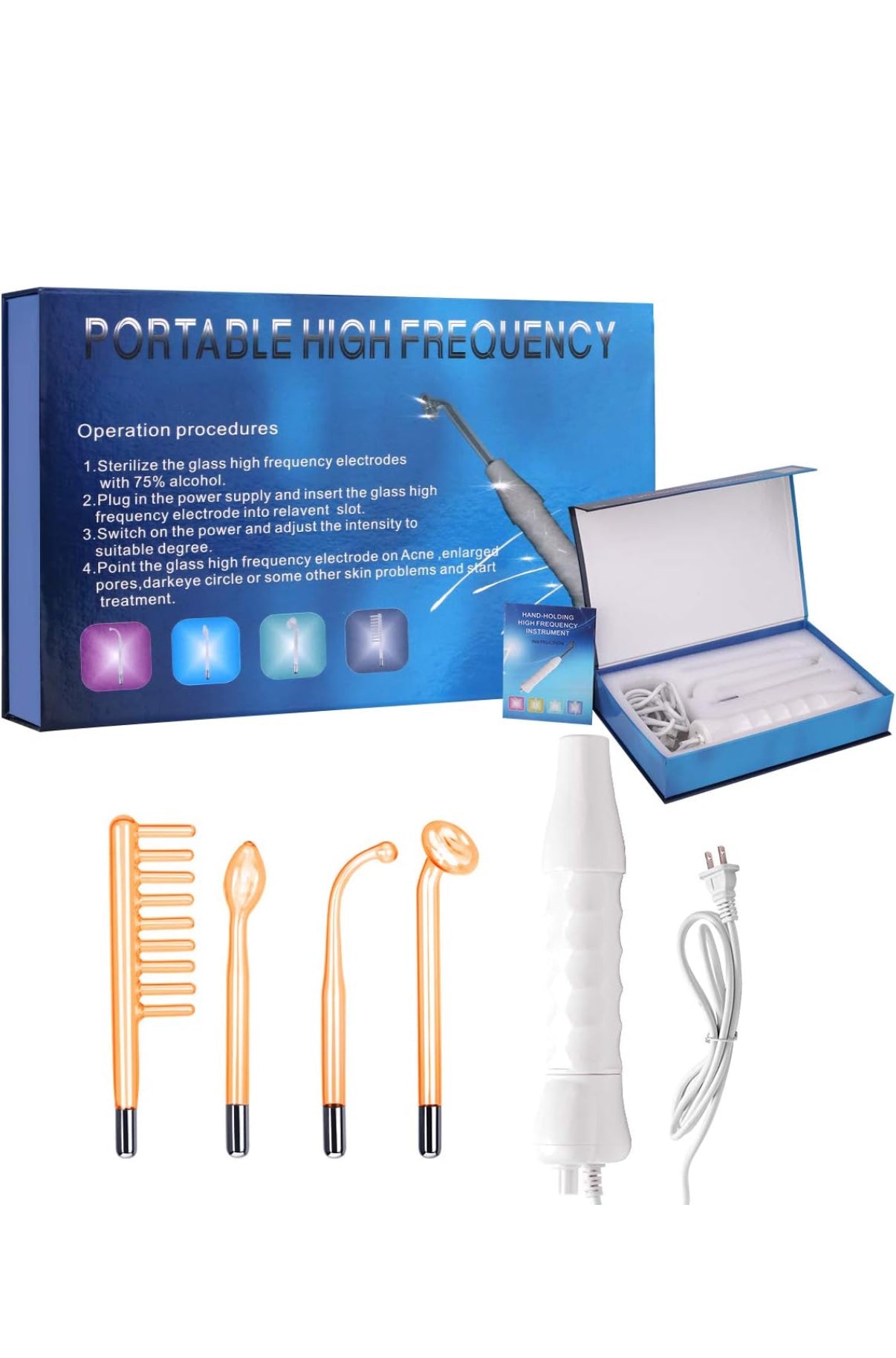 High Frequency Facial Wand – Professional Skin Therapy at Home